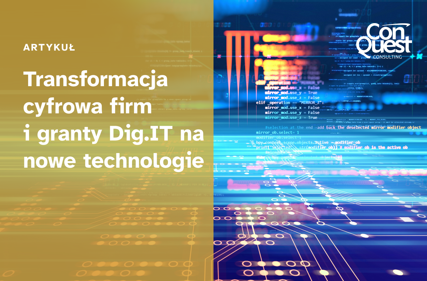 Portada del artículo: "Transformación digital de empresas y subvenciones Dig.IT para nuevas tecnologías"